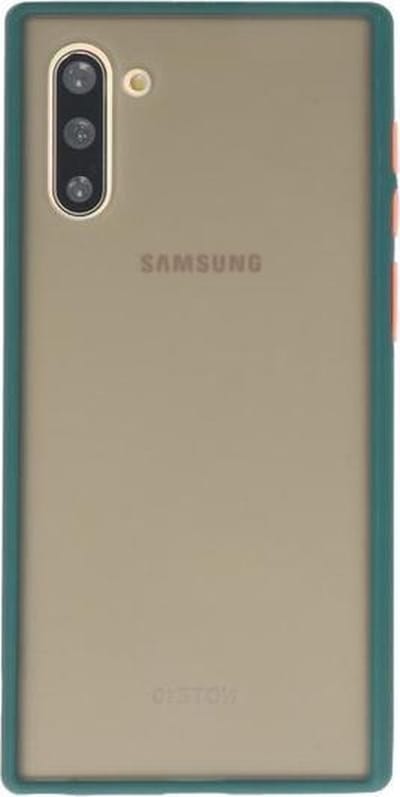 Kleurcombinatie Hard Case voor Samsung Galaxy Note 10 Donker Groen