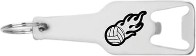 Akyol - volleybal flesopener - Volleybal - volleyballers - leuk kado voor iemand die van volleybal houd - 105 x 25mm