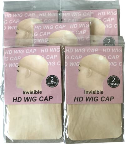 Nivard Kaal Hoofd - Bald Cap - Kale Kop - Kaal - Kaal Pruik - Wig Cap - 10 Stuks