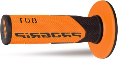 Stuurgrepen - Handgrepen - Fiets Comfort - Aluminium Materiaal - 801 mm - Zwart Oranje