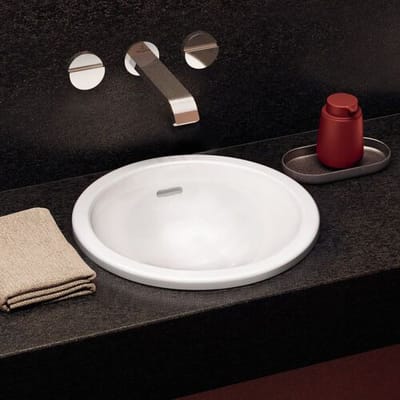 Villeroy & Boch Loop & Friends built-in washbasin round Ø 39 cm, with overflow 4A590001