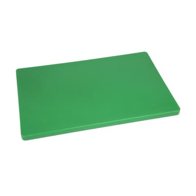 Hygiplas Kleurcode Lage Dichtheid Snijplank 2x45x30cm Groen DM006 - Dikke Plank - Horeca