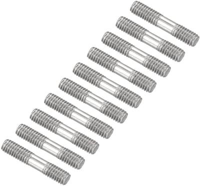 Dubbele Schroeven M4 Draad 20mm Lengte, 20 Stuks, Roestvrij Staal, Geschikt voor Thuisreparaties en Klussen