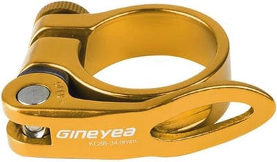 Fiets Zadelklem met Snelspanner - Zadelpen Klemring 31,8 mm / 34,9 mm voor MTB en Racefiets