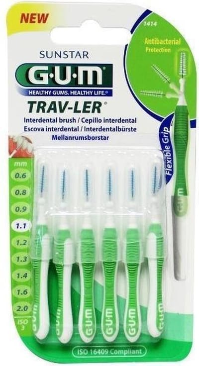 Gum Trav-ler Ultra Fine 1.1 mm - 4 st - Rager