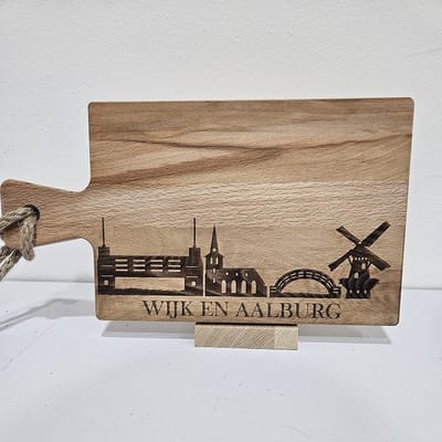 borrelplank beukenhout skyline Wijk en Aalburg 59 cm