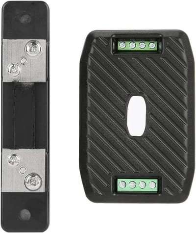 DC Energie Meter - Stroom Verbruik - Data Uitlezen - RS485 Communicatie - 50A Bereik - Zwart