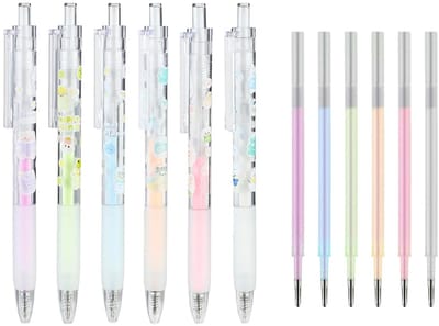 Sneldrogende Lijmstift voor Knutselen en Scrapbooking - Set van 6 met Reservekernen