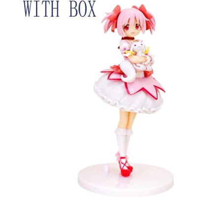 Anime Puella Magi Madoka Magica Aniem Figuur Kaname Schattige Madoka Magische Meisje PVC Anime Actiefiguren Anime Cartoon Model Speelgoed Cadeau