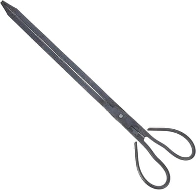 Metalen Vuurtang Afvalgrijper - Afvalverzamelaar Grijper - Buiten Schoonmaken - Stevig IJzeren Materiaal - 52.5 cm - Zwart