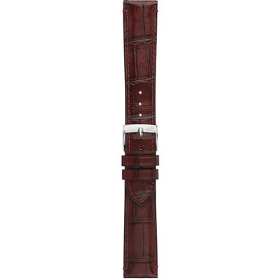 Morellato Tiepolo Leren Horlogeband 20mm Handgestikt Rood