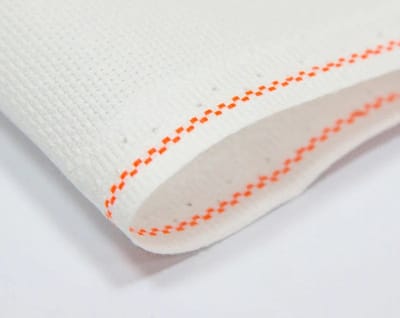 BORDUURSTOF AIDA 16 COUNT - SNOWWHITE - SPIERWIT - 100x150cm - ZWEIGART