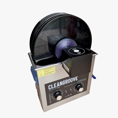 CleanGroove - Ultrasonic Vinyl Cleaner V3 - LP / Vinyl Ultrasonische Schoonmaak Set