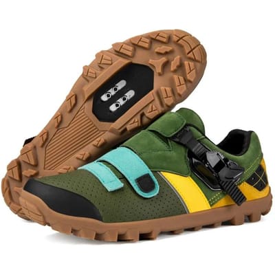 Mountainbike Schoenen Mannen Fietsen Sneakers MTB Schoenen Mannen Sport Off Road Fietslaarzen Platte SPD Schoenen 44