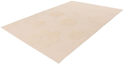 Lalee Kinderkleedje - Fluffy Vloerkleed - Speelkleed - Beige - Extra zacht en gezellig - Wolkjes design