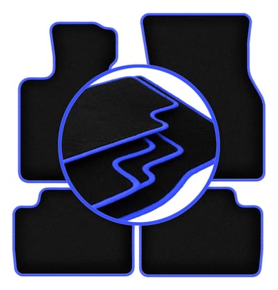 CARLUX-BLUE automatten voor: Mini Cooper F55 5-deurs (2014-)
