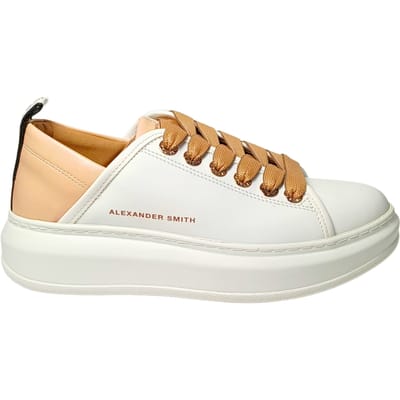Damesschoenen Alexander Smith Wembley Woman-White Multi Sand