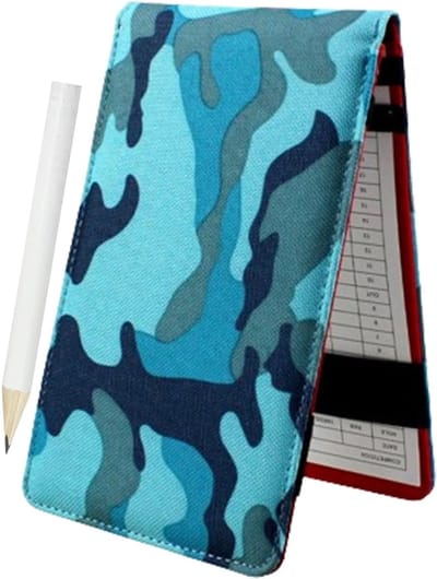 Golf Scoreboek - Golf Notitieboek - Golf Score Bijhouden - Waterdicht Oxford Materiaal - 209 x 12 x 35 cm