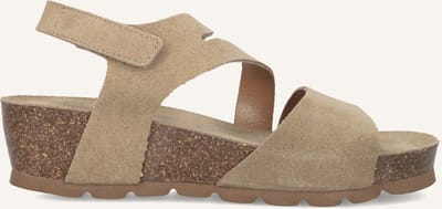 Notre-V Nv-1020 Sandalen - Met Sleehak - Dames - Beige - Maat 36