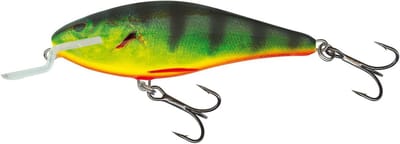 Shallow Runner Wobbler - Kunstaas Vissen - Roofvissen Vangen - Zwevend Gedrag - 5 cm - Real Hot Perch