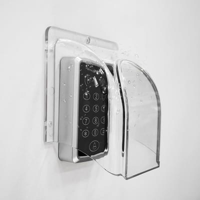Allecto - Regendichte Covers - Deurbel Bescherming - Kunststof - Waterdicht - UV-bestendig - Ideaal voor Buitengebruik - Geschikt voor Elke Deurbel