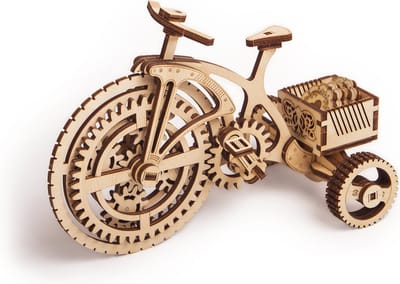 Wood Trick Fiets - Houten Modelbouw
