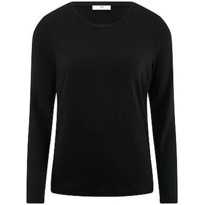 Shirt Van Peter Hahn zwart