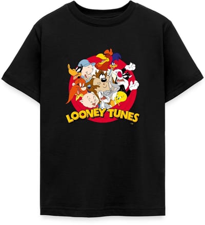 Looney Tunes Groep T-Shirt Tiener