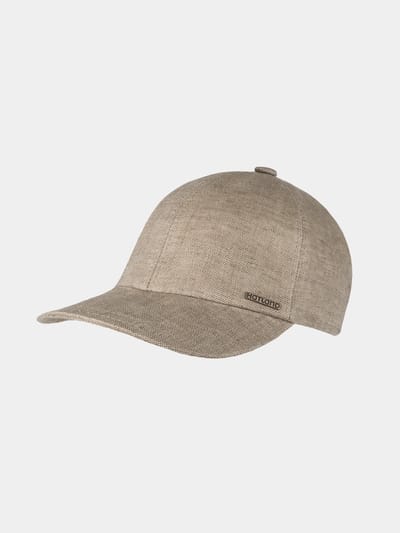 Cam - Linnen baseball cap - Beige