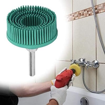 2 Inch Rubber Schuurborstel en Polijstschijf voor het Verwijderen van Braam, Geschikt voor Metaalbewerking en Afwerking, Ideaal in Combinatie met Polijstmachine
