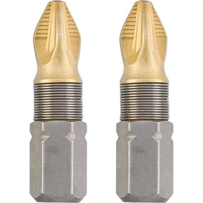 KWB 2 Bits 25mm Titaan Pz 2 Kaart