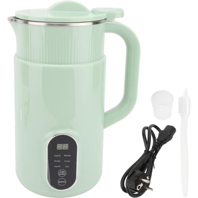 Notenmelkmaker X-vormige roestvrijstalen messen Makkelijk te gebruiken Laag geluidsniveau Kleine sojamelk machine L white