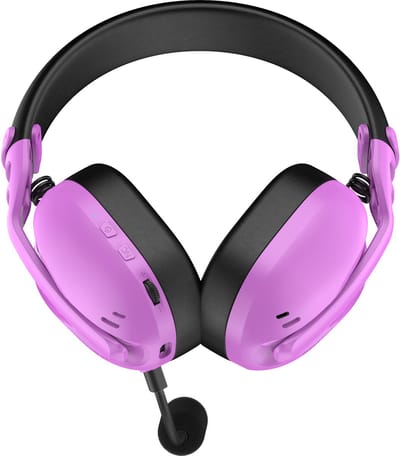 HATOR Hyperpunk 3 Wireless Headset Bedraad en draadloos Hoofdband Gamen USB Type-C / USB Type-A Bluetooth Violet