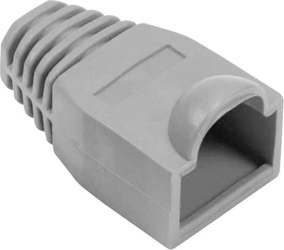 RJ45 tule - Cat 6 - Grijs - Allteq