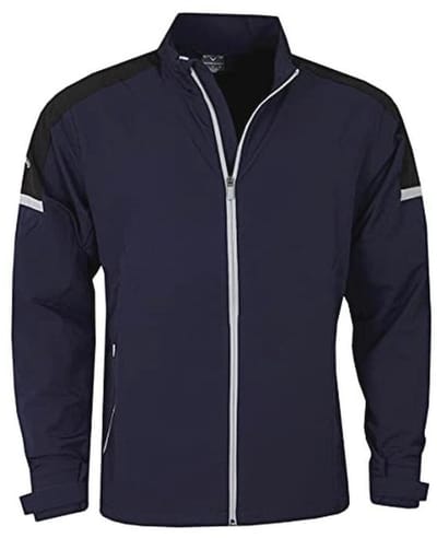 Waterdichte Golf Windbreaker voor Mannen - SwingTech Technologie en Perfecte Pasvorm
