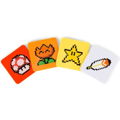 Super Mario Power Up onderzetters (set van 4)