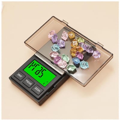 Digitale Weegschaal - Precisie Weegschaal - Kleine Objecten Wegen - Nauwkeurig tot 0.01g - 200g Capaciteit - Zilver