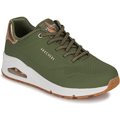 Skechers Uno Shimmer Away Sneakers groen - Dames - Maat 36