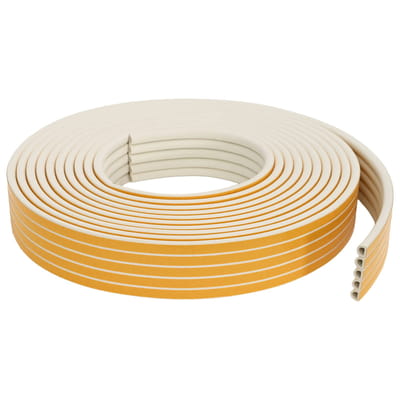 vidaXL - Zelfklevende - raamdichting - Wit - 9 - x - 8 - mm - 12 - m - EPDM-schuin