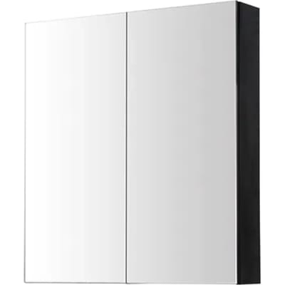 Aquazuro Spiegelkast Arezzo 60cm Zwart Mat