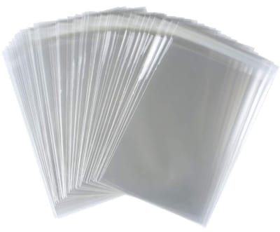 100x Cellofaan Zakjes 10x15 cm - 100 Stuks Uitdeelzakjes - Zakjes Met Plakstrip - Zelfklevende Zakjes - Transparant - 100 Stuks (2x 50 Stuks)