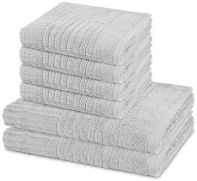 Ross Sonstiges 4 X handdoek 2 X douchehanddoek - in set 6 pack Carre
