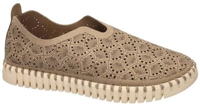 Espadrilles met organisch patroon dames Ilse Jacobsen Hornbæk Tulip Organic