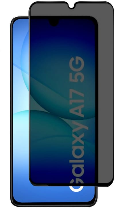 Privacy Screenprotector Geschikt Voor Samsung A17 - Volledige Beschermglas - PREMIUM Tempered Glass - 1 stuk