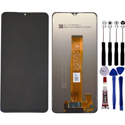 Scherm voor Samsung A32 5G SM-A326B A326U zwart LCD + gereedschap + lijm