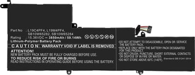 CoreParts MBXLE-BA0288 laptop reserve-onderdeel Batterij/Accu