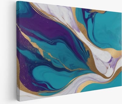 Saammp - Muurcirkel Hout - Rustige Zee - Strand - Duinen - Ø 80 - Wandcirkel - Wanddecoratie Cirkel - muurdecoratie Woonkamer - Slaapkamer decoratie - Rond Schilderij