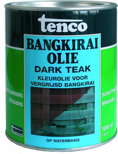 Tenco Bangkirai Olie Dark Teak 1 l