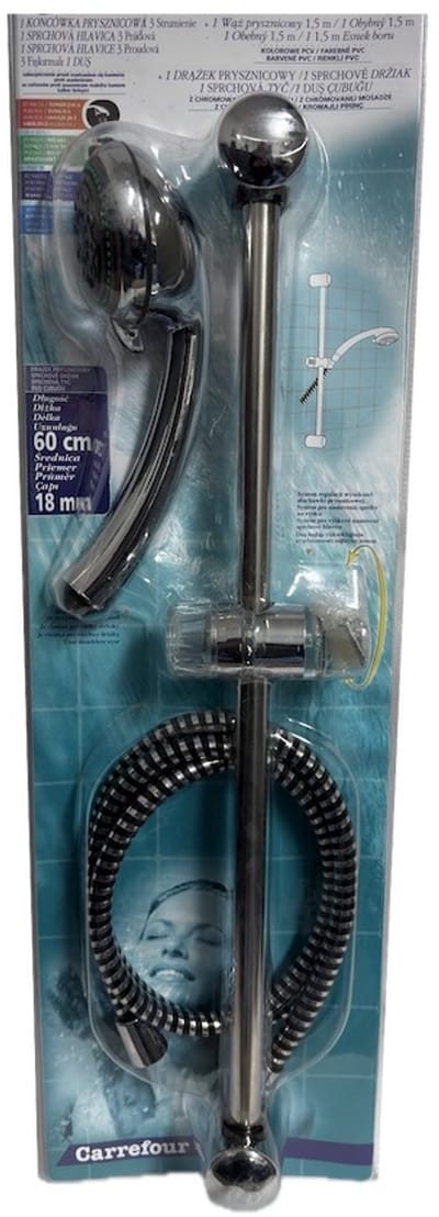 Carrefour 3‑Stralen Doucheset – Luxe, Comfort & Veelzijdigheid