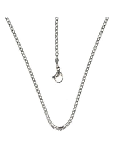 Ketting ankerschakel 2,4 mm 45 cm rvs